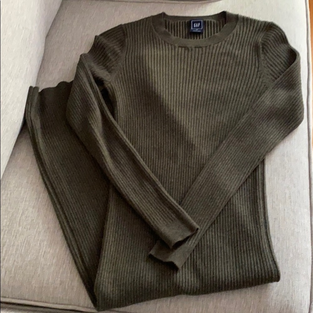 Gap green Sweater Dress XS